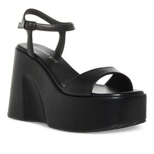Madden Girl Black Platform Sandal